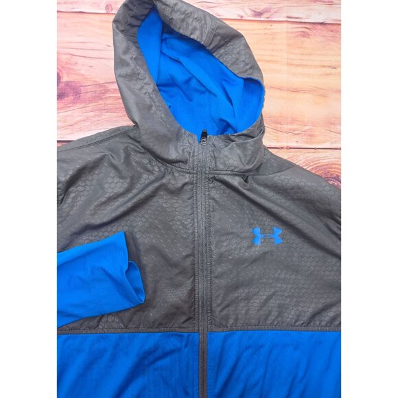 Under Armour Mens Loose Fit Hoodie Jacket XL *Small Flaw - Picture 4 of 9